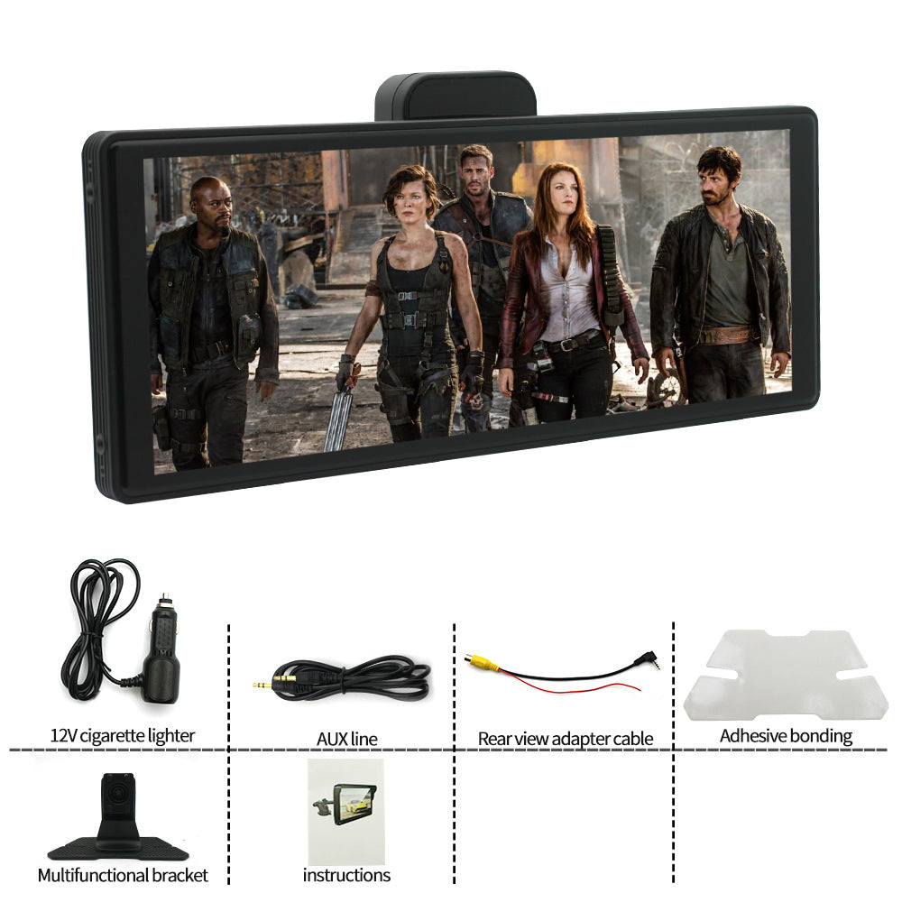 9.36-Inch Portable Dash Recorder Car Navigation Hd Reversing Image Wireless Carplay