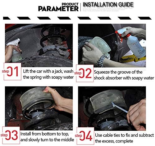 Universal Car Shock Absorber Spring Bumper Power Auto Buffers