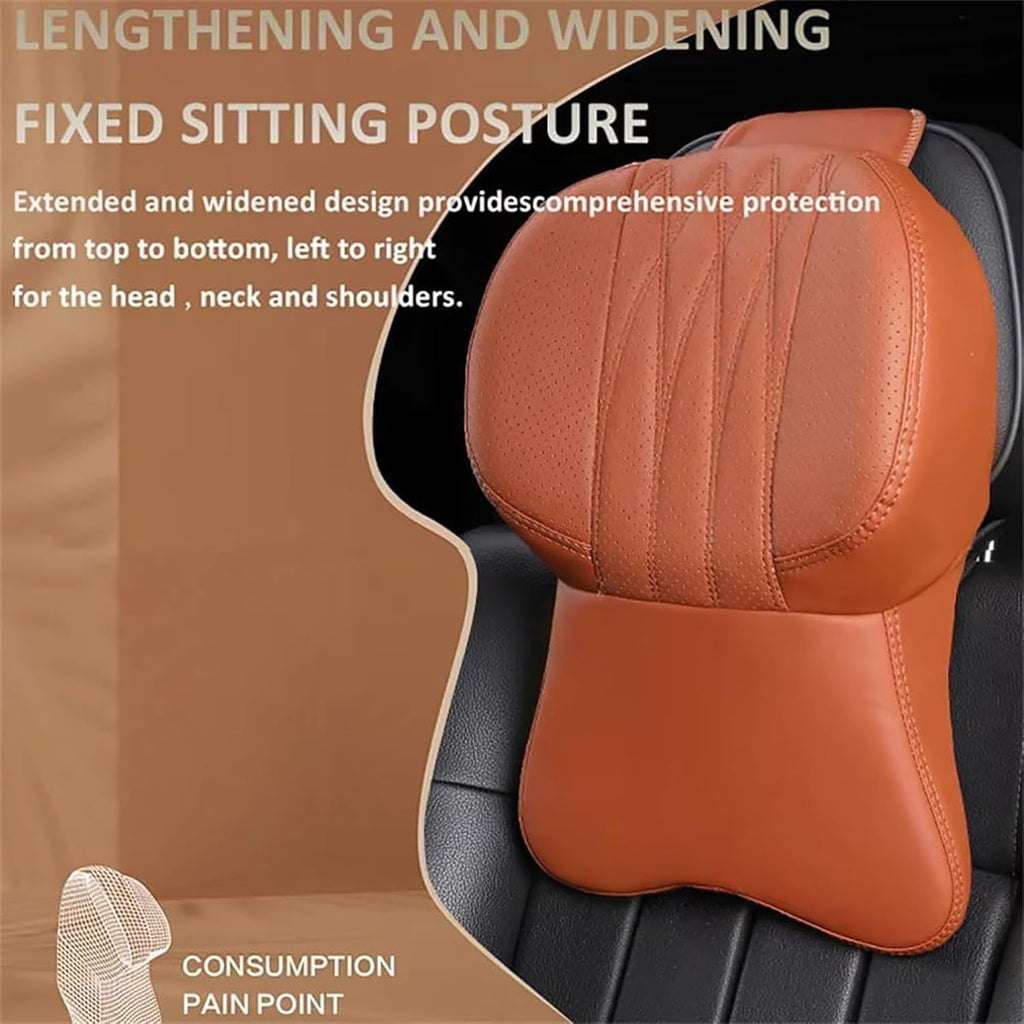 Car headrest neck pillow car cushion cushion four seasons universal pillow seat back waist support