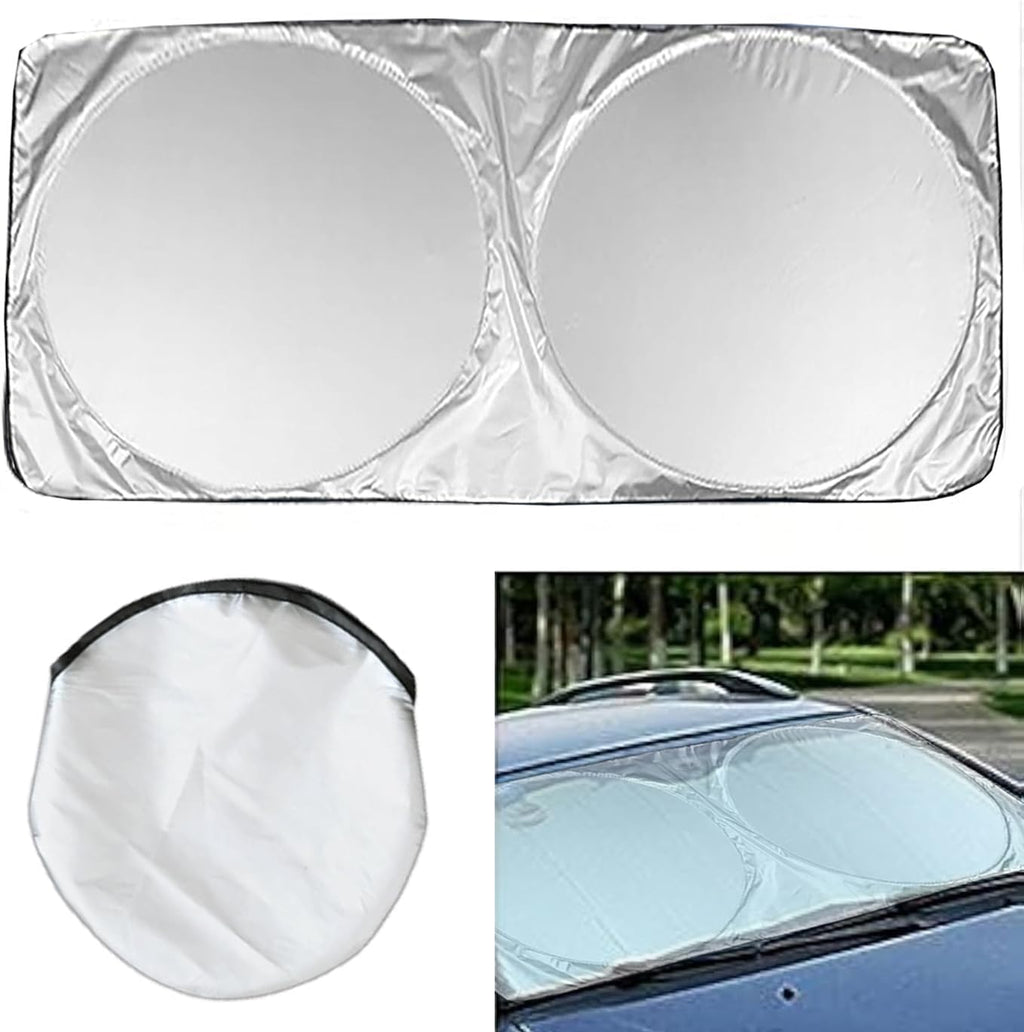 Car windshield heat insulation visor