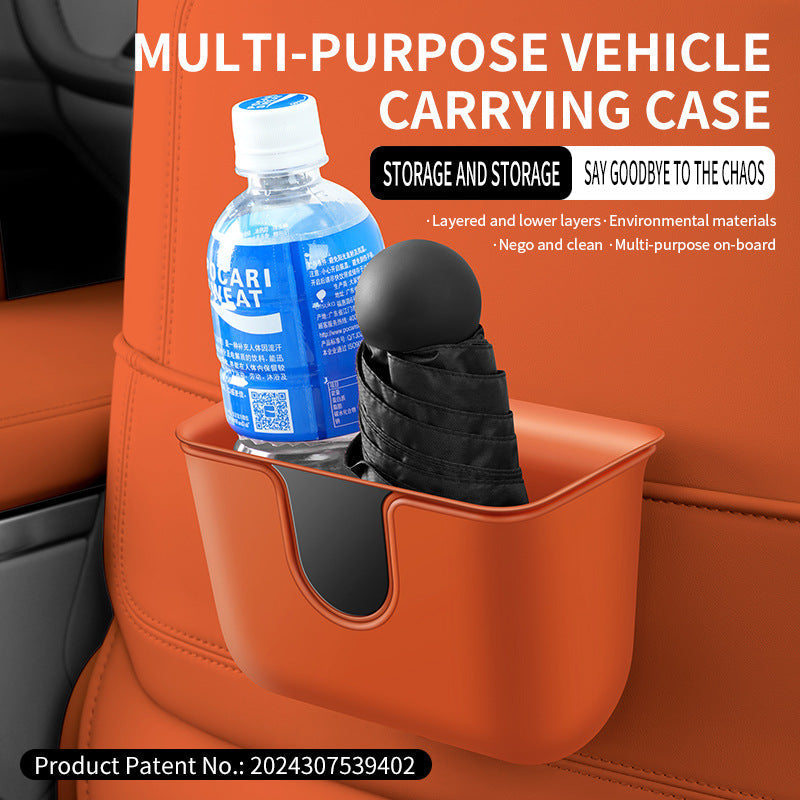 New multifunctional car storage box car seat back hanging storage bucket can be separated