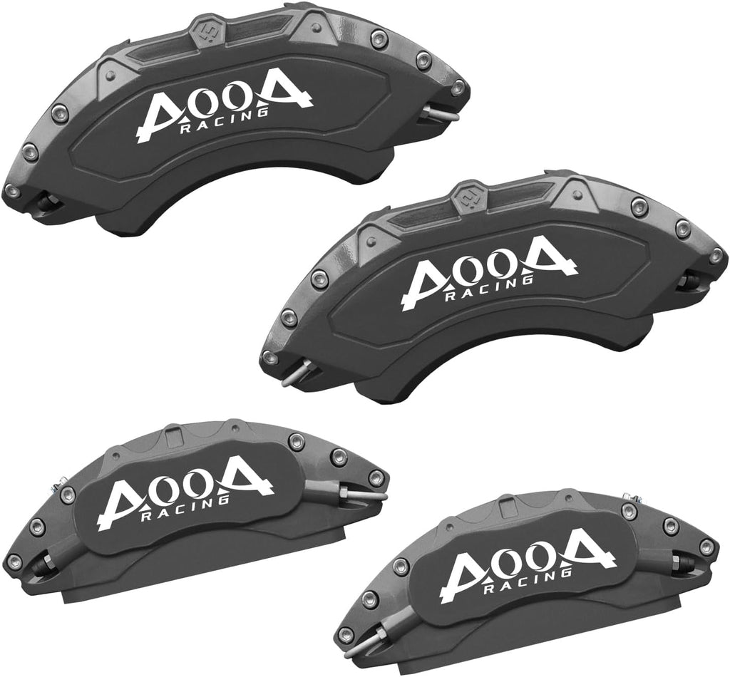 Car aluminum alloy special car special buckle screw fixed caliper cover (4PCS luxury upgrade version)