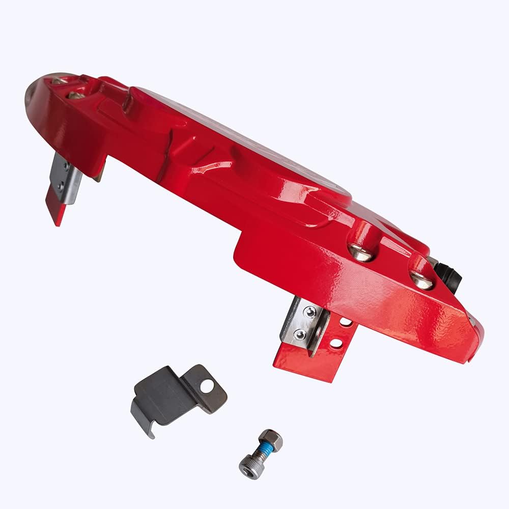 Automobile aluminum alloy caliper cover special car special buckle screw fixed caliper cover (4PCS)