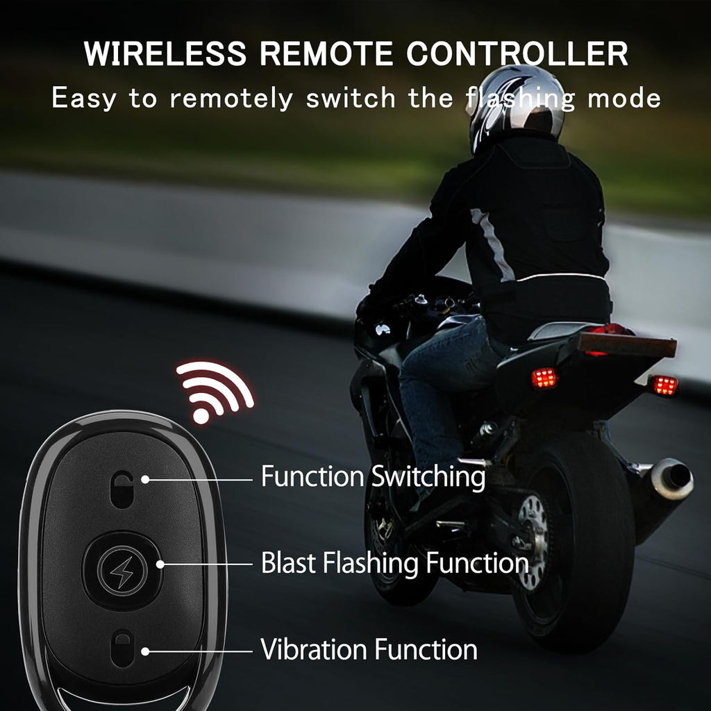 Wireless Remote Control Anti-Collision LED Strobe Light Kit