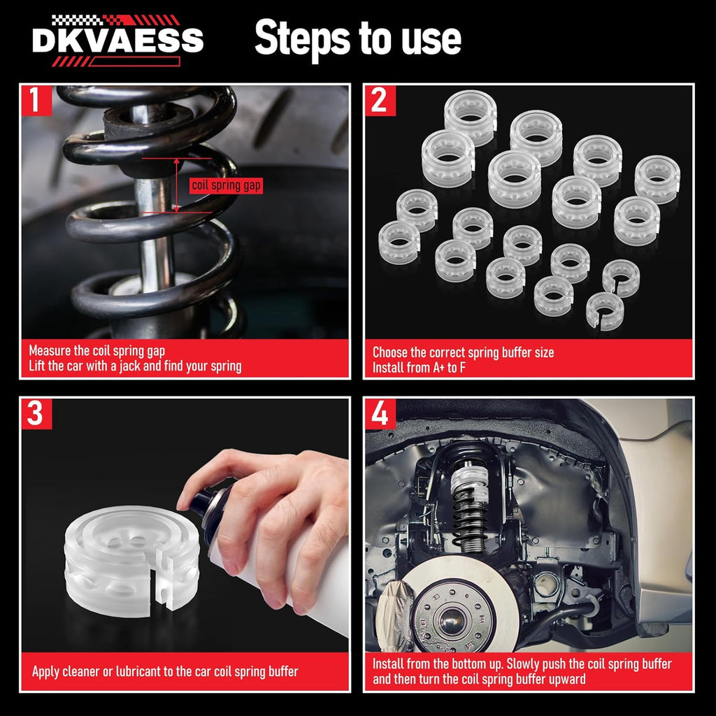 Universal Car Shock Absorber Spring Bumper Power Auto Buffers