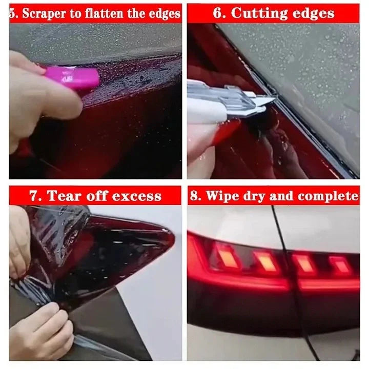 Automotive Headlight Film Light Control Tpu Color Change Lamp Film