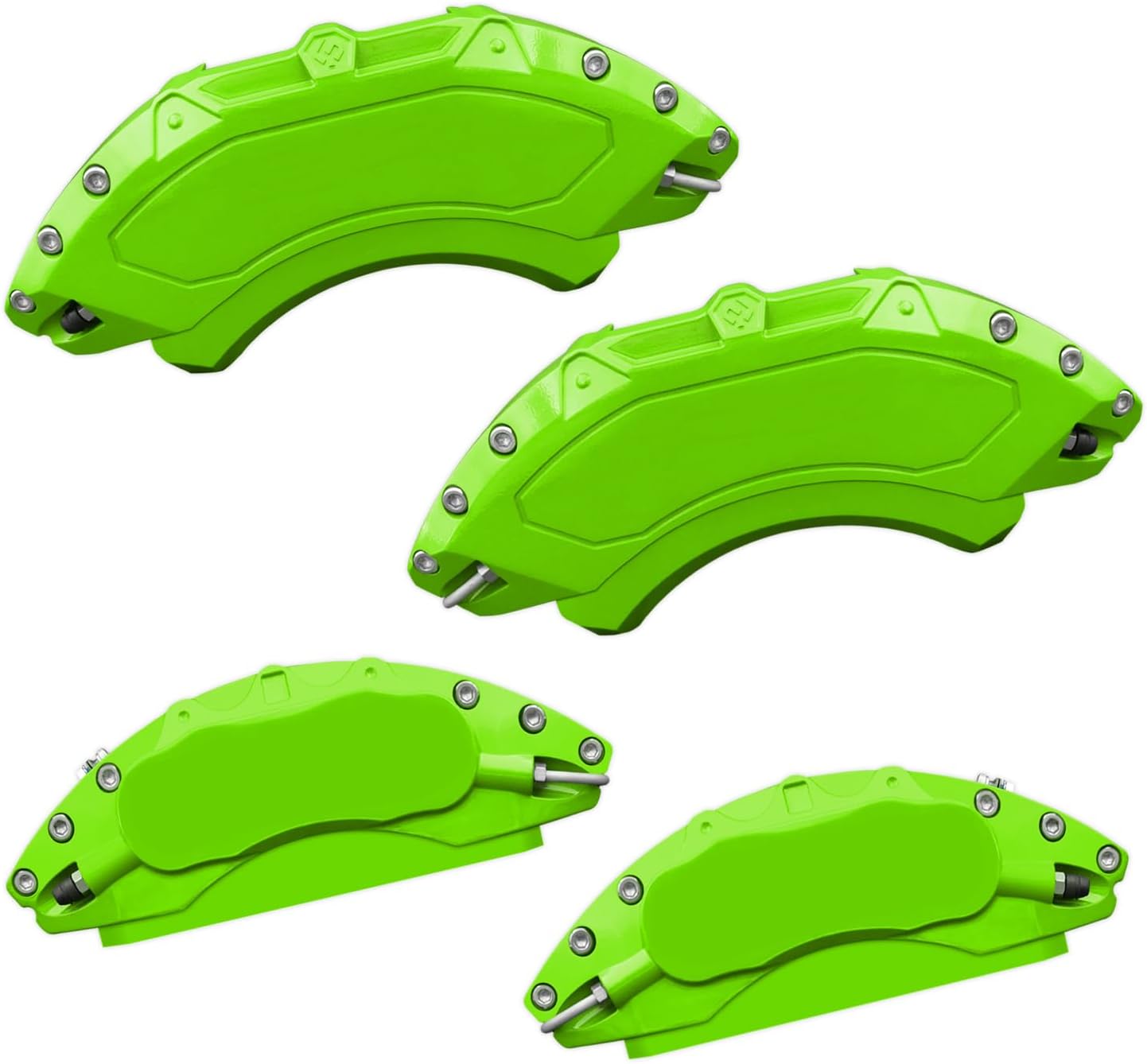 Car aluminum alloy special car special buckle screw fixed caliper cover (4PCS luxury upgrade version)