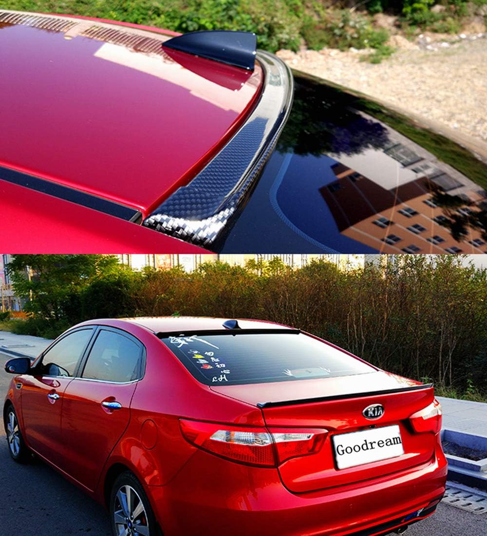 Carbon Fiber Rubber Rear Spoiler Tail Wing