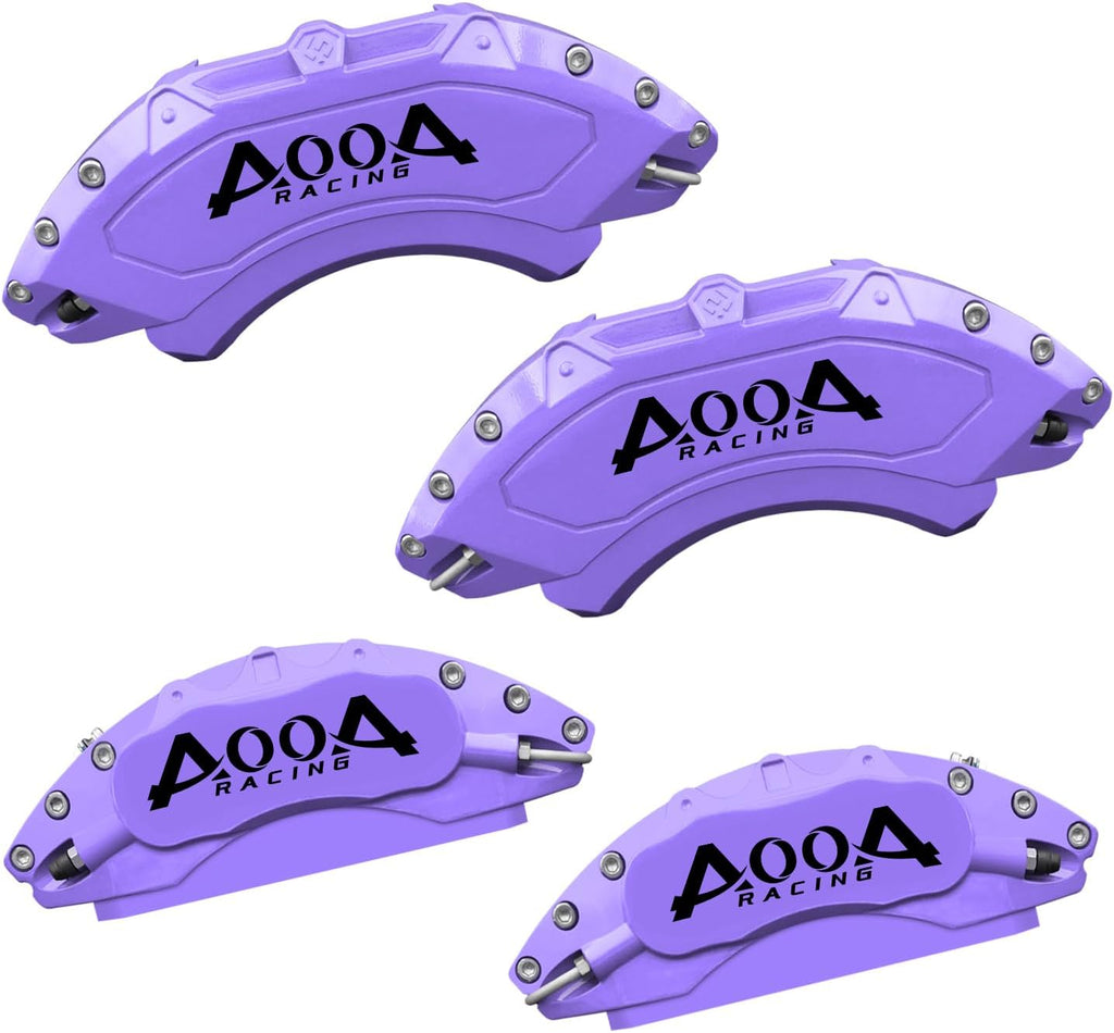 Car aluminum alloy special car special buckle screw fixed caliper cover (4PCS luxury upgrade version)