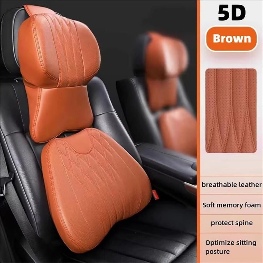 Car headrest neck pillow car cushion cushion four seasons universal pillow seat back waist support