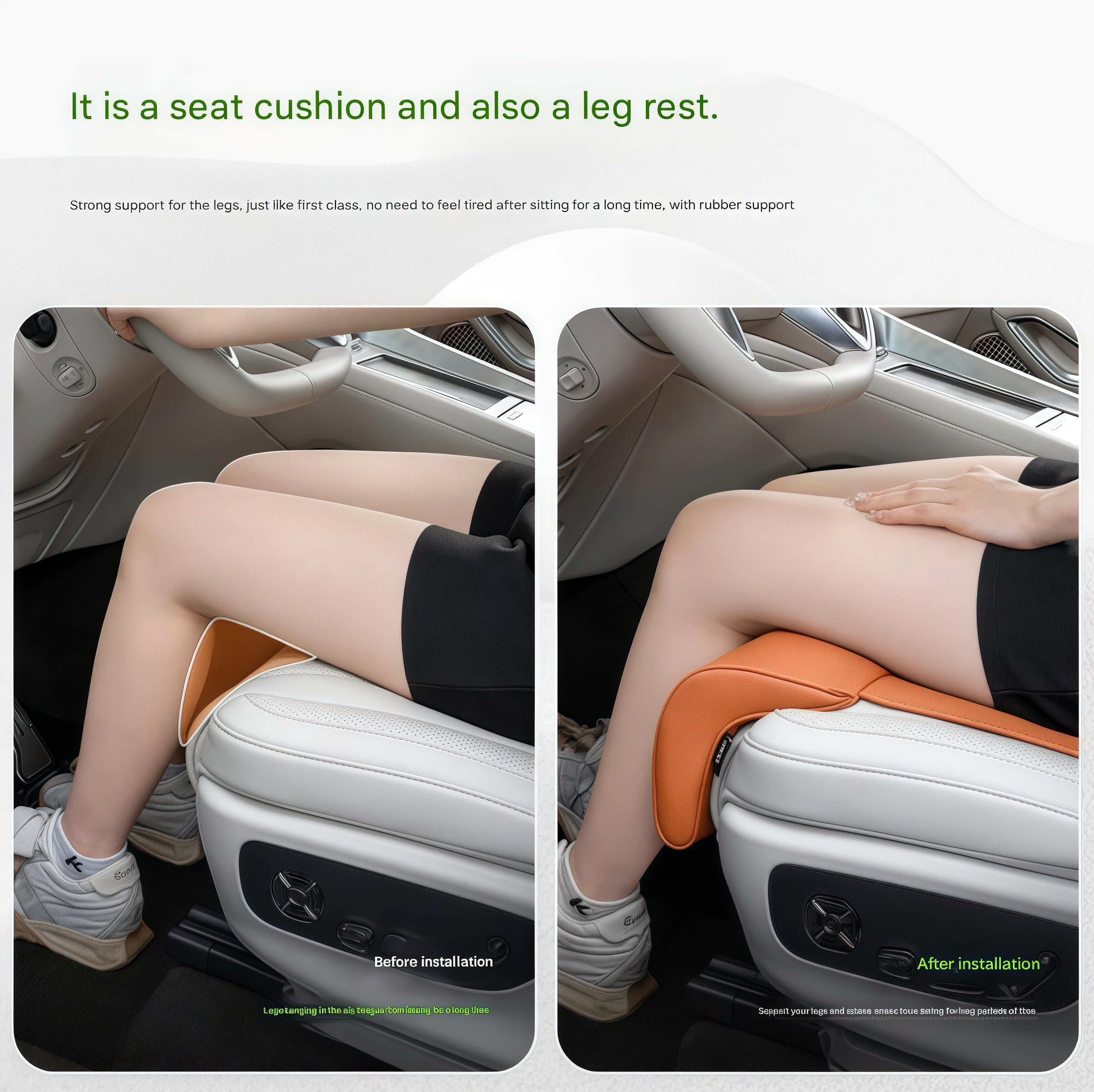 Four Seasons Universal Car Leg Support Cushion