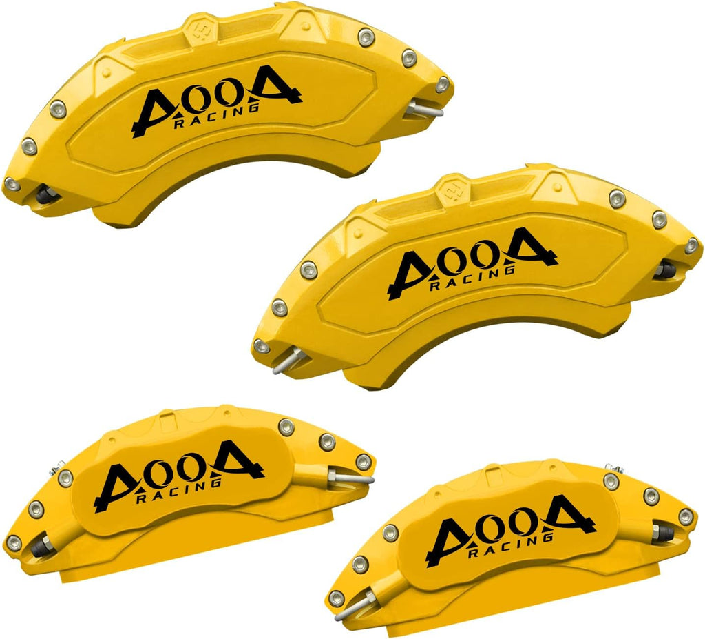 Car aluminum alloy special car special buckle screw fixed caliper cover (4PCS luxury upgrade version)