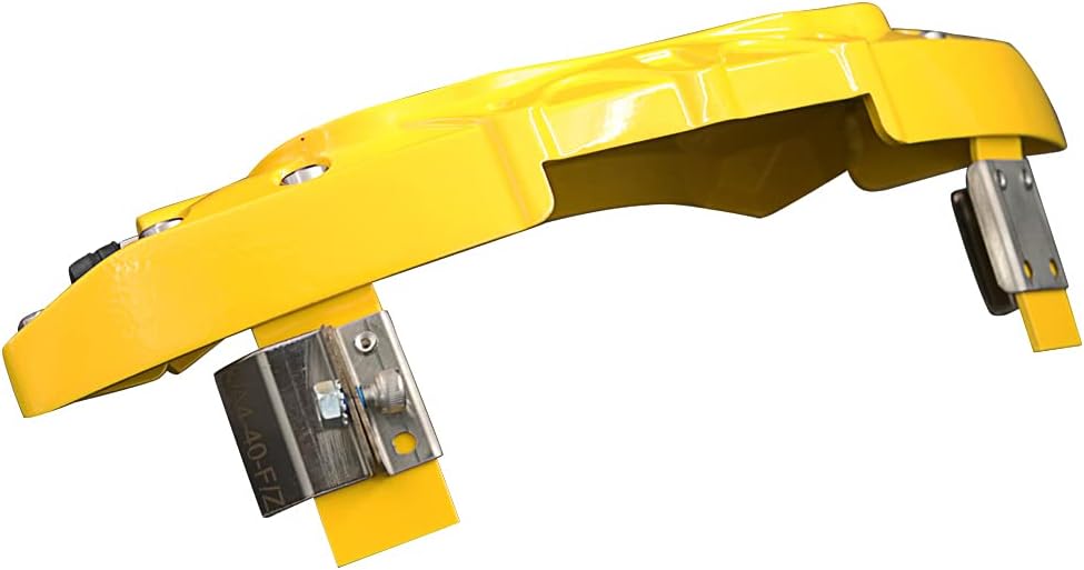 Automobile aluminum alloy caliper cover special car special buckle screw fixed caliper cover (4PCS)