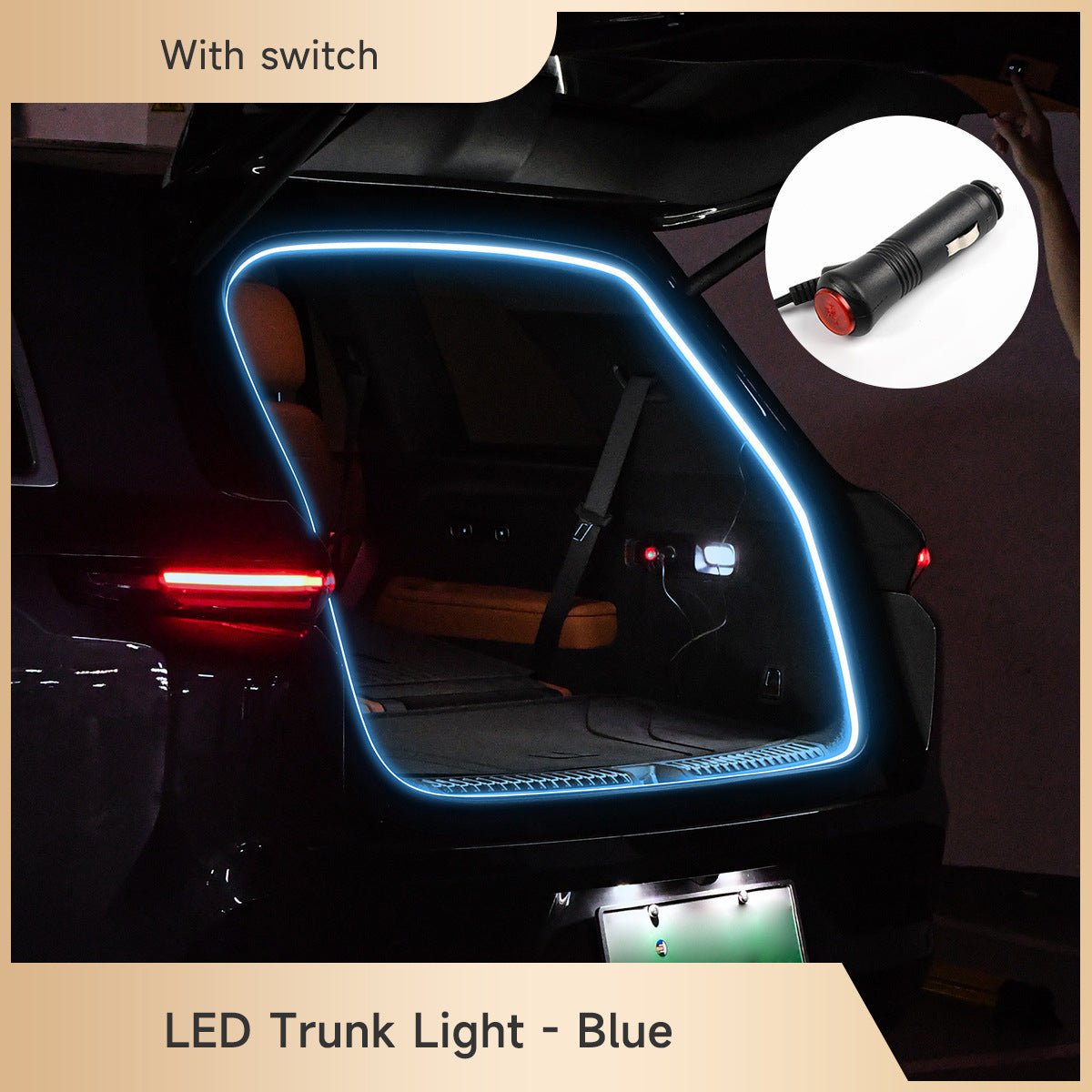 Magnetic Absorption Automatic Induction Trunk Light