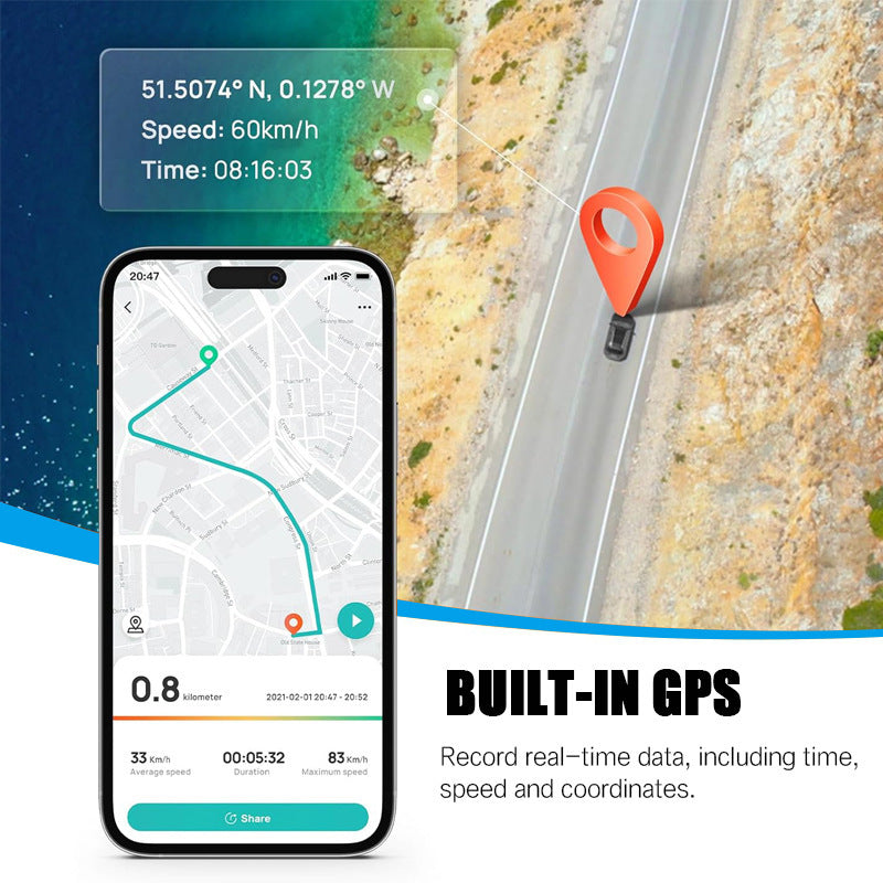 New Three-Record Three-Screen Display 4K Ultra-Clear 3.16-Inch High-Definition Screen Wifi Connected To Gps Driving Recorder