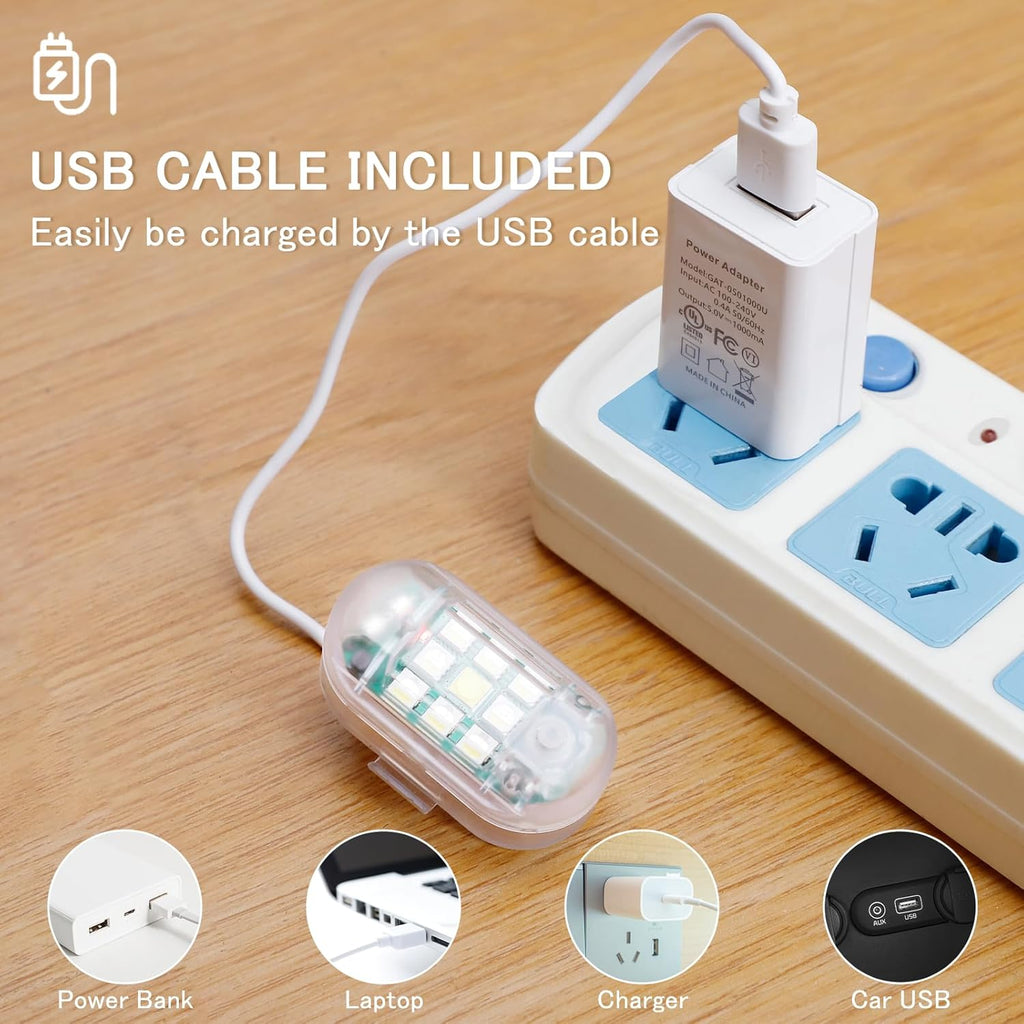 Wireless Remote Control Anti-Collision LED Strobe Light Kit