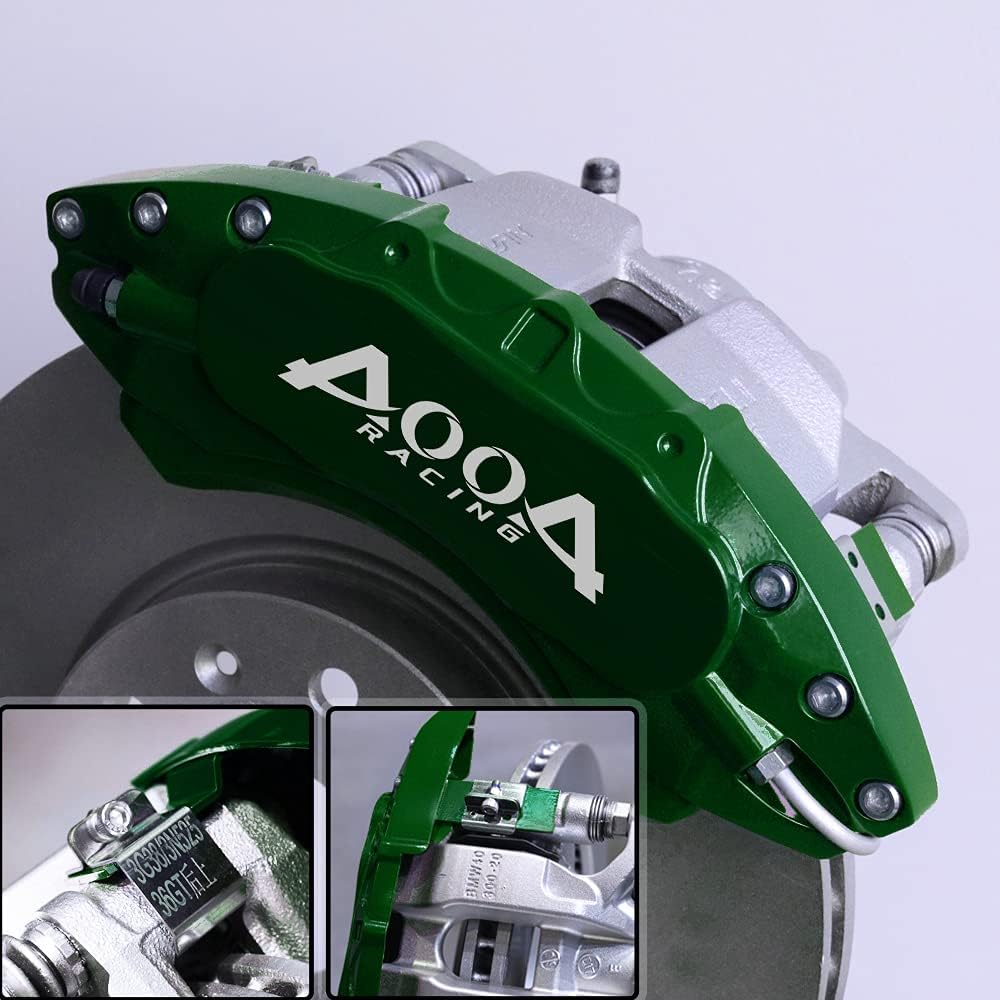 Car aluminum alloy special car special buckle screw fixed caliper cover (4PCS luxury upgrade version)