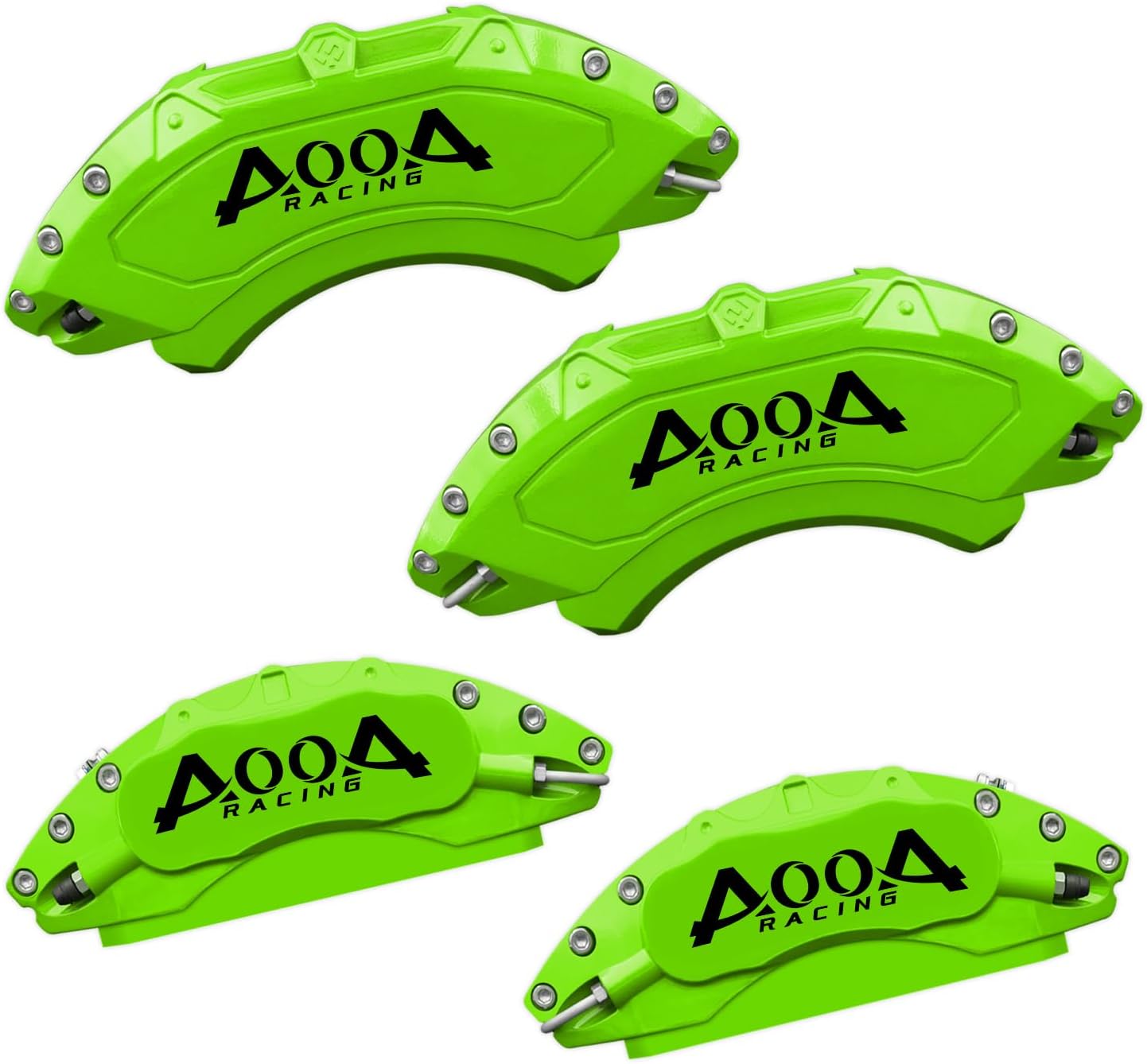 Car aluminum alloy special car special buckle screw fixed caliper cover (4PCS luxury upgrade version)