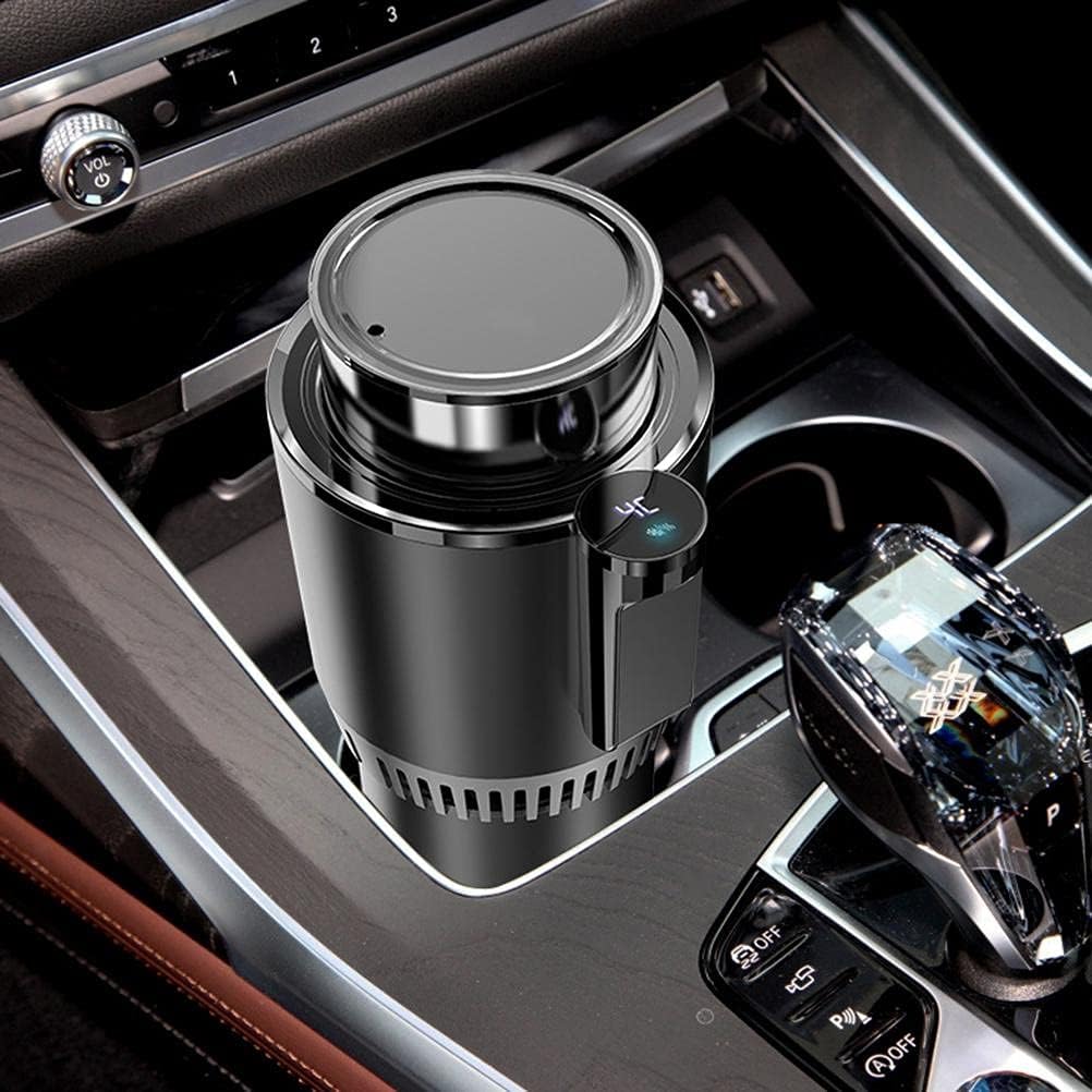 2-in-1 Smart Car Cup Mug Holder, Auto Car Cooling and Heating Cup Holder