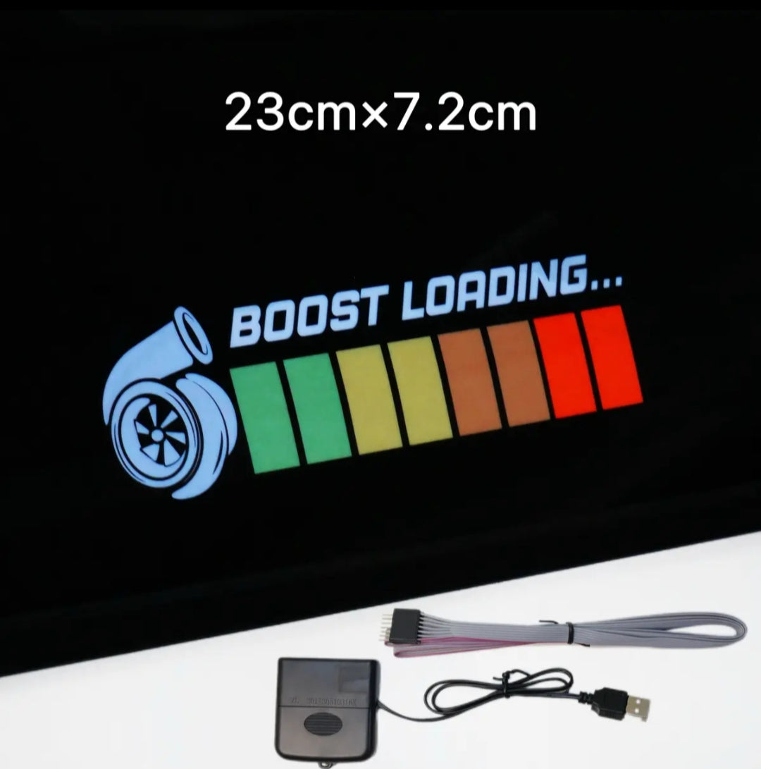 Creative car luminous car stickers triangle window front and rear windshield personalized bright stickers