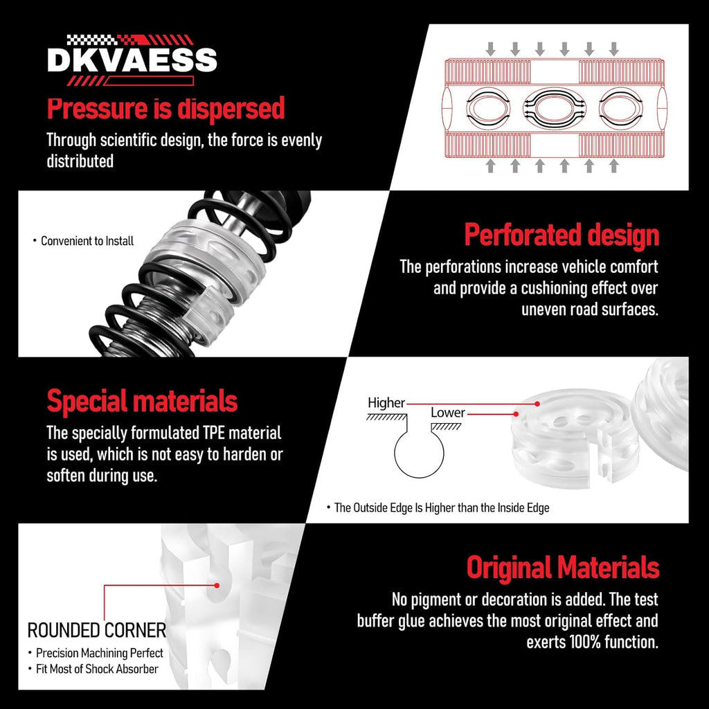 Universal Car Shock Absorber Spring Bumper Power Auto Buffers